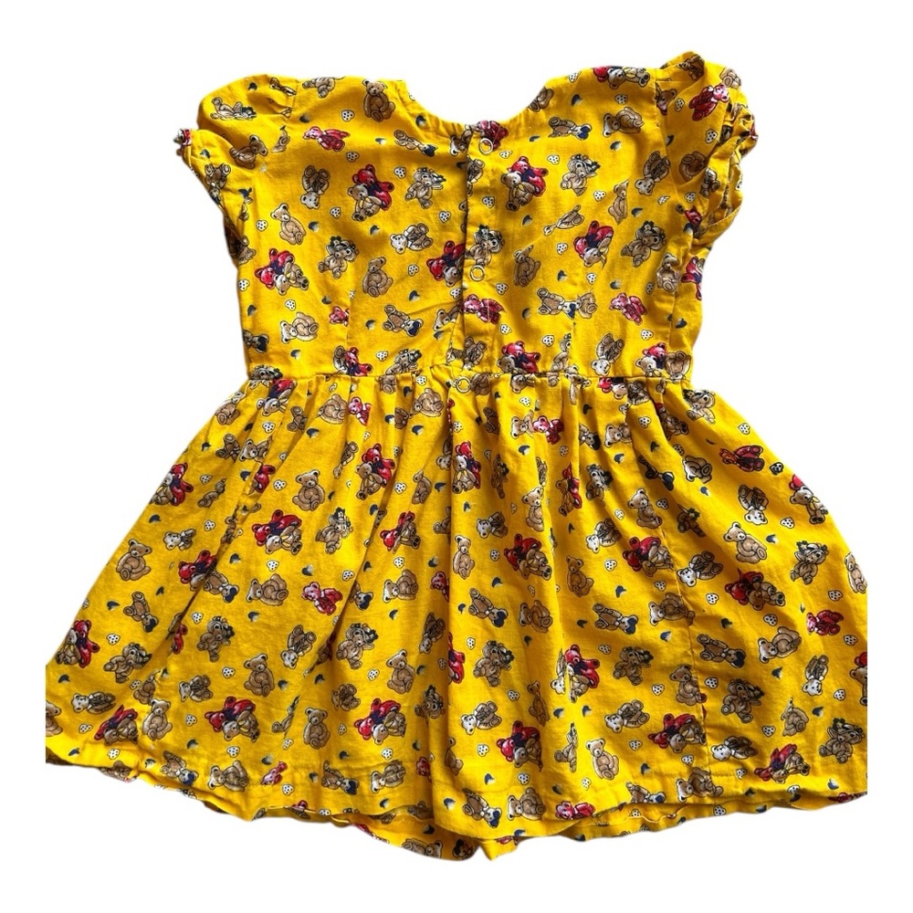 Handmade toddler Teddy Bear dress 2T - Picture 2 of 9